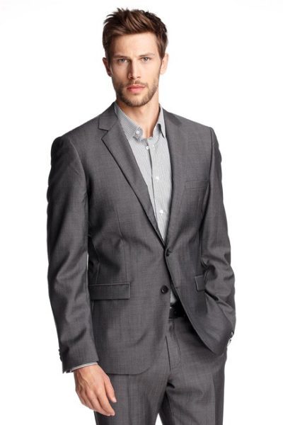 Đồng phục công sở – Áo vest nam màu xám 14