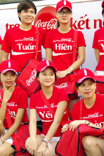 Đồng phục áo thun – Áo thun sự kiện quảng cáo cổ tròn màu đỏ tay ngắn 03