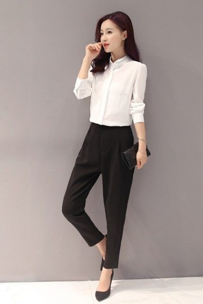 Đồng phục công sở – Quần âu nữ màu đen 25