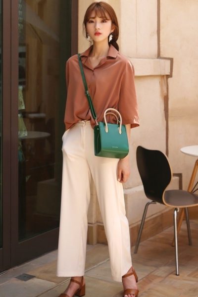 Đồng phục công sở – Quần âu nữ màu trắng 32