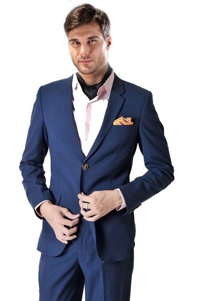 Đồng phục công sở – Áo vest nam màu xanh đen 57