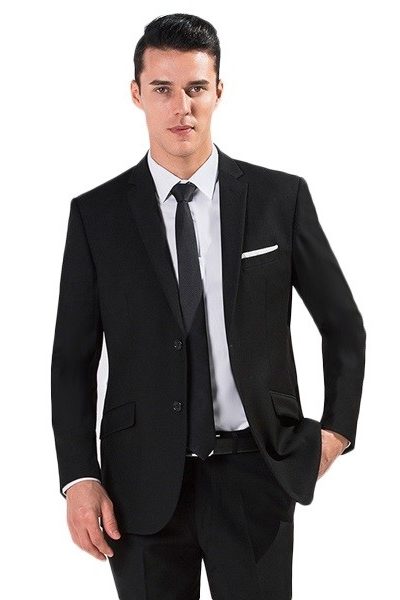 Đồng phục công sở – Áo vest nam màu đen 58