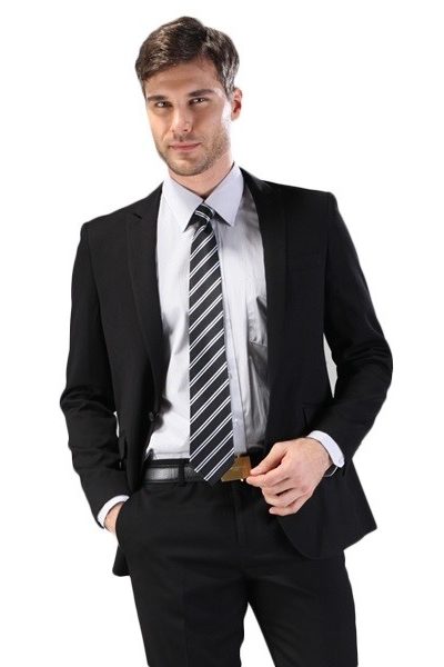 Đồng phục công sở – Áo vest nam màu đen 60