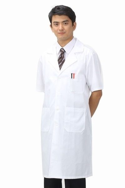 Đồng phục bệnh viện – Đồng phục áo blouse màu trắng tay ngắn 23