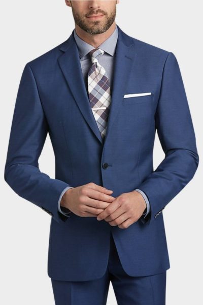 Đồng Phục Công Sở-Áo Vest Nam Màu Xanh 67