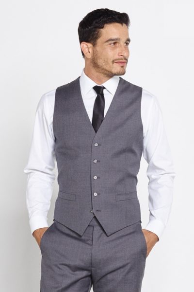 Đồng Phục Công Sở-Áo Gile Nam Màu Xám 49