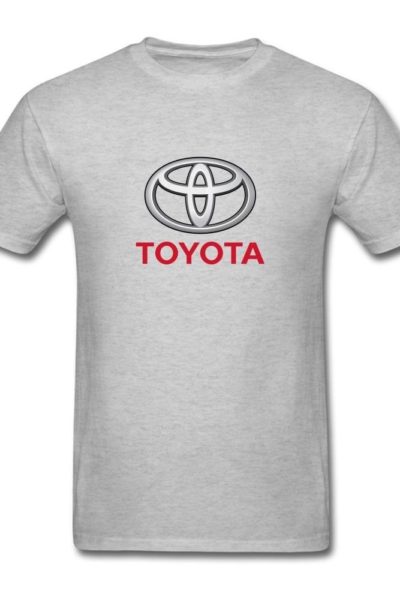 Đồng phục áo thun – Áo thun cổ tròn Toyota màu xám 19