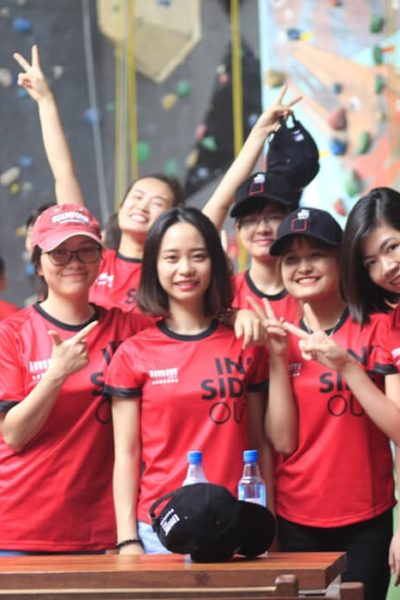 Đồng Phục Áo Thun-Áo Thun Sự Kiện Quảng Cáo Cổ Tròn Màu Đỏ Phối Đen 76