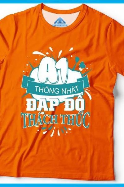 Đồng Phục Áo Thun-Áo Thun Nhóm Lớp Cổ Tròn Màu Cam 58