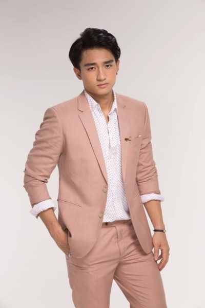 Đồng Phục Công Sở-Áo Vest Nam Màu Hồng Đất 114