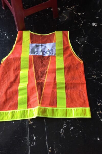 ĐỒNG PHỤC BẢO HỘ LAO ĐỘNG – ÁO GHI LÊ MÀU CAM 08